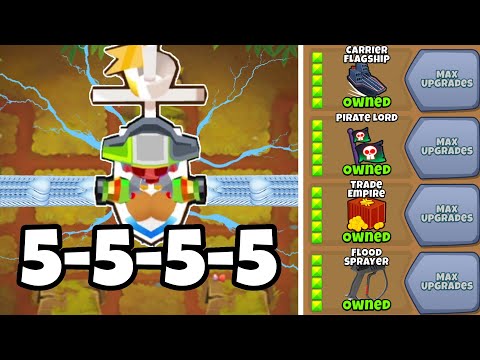 DER ULTIMATIVE 5-5-5-5 FREIBEUTERAFFE (Bloons Tower Defense 6)