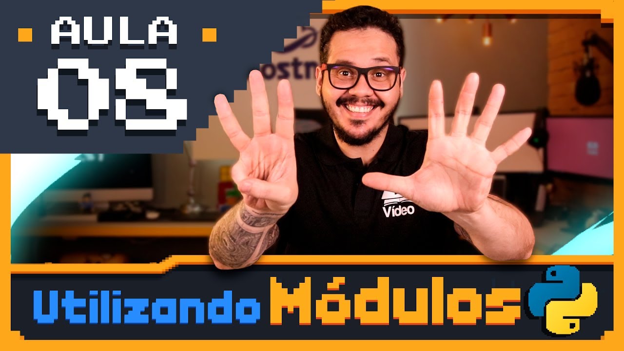 Curso Python #08 - Utilizando Módulos