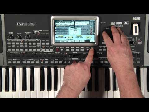 Korg PA900 Professional Arranger Keyboard -- Introduction and Overview