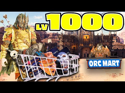 RAIDING LEVEL 1000+ FORTS 🔥🛍️ Orc Shopping Spree!
