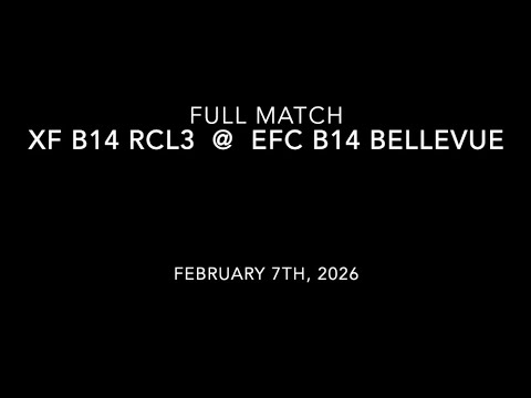 Full Match: Crossfire B14 RCL3 @ Eastside FC B14 Bellevue