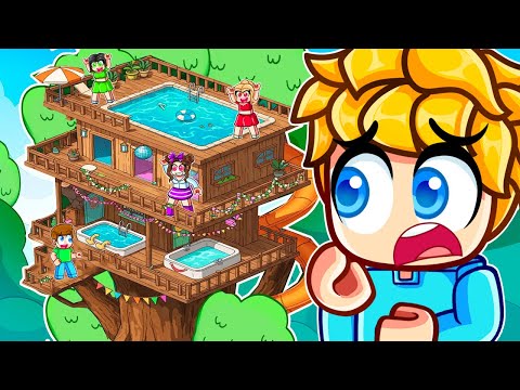 Ich gebe 100,000€ AUS für die beste BAUMHAUS VILLA in Roblox!