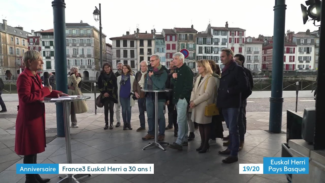 Anniversaire : France 3 Euskal Herri fête ses 30 ans !