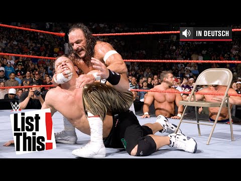 Die 5 seltensten Matches von John Cena - WWE List This! (DEUTSCH)