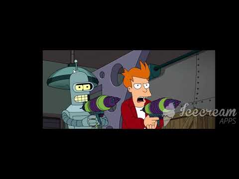 Fry  and Bender Accidentaly killed somebody