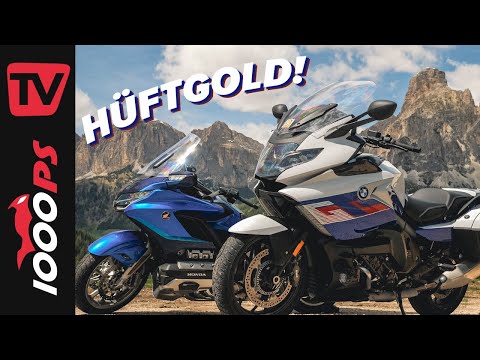 Zu dick für Kehren?! BMW K1600 GT vs. Honda GL1800 Goldwing im Alpen-Vergleichs-Test 2022