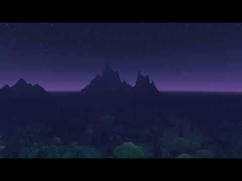 Ohn'ahran Plains Music l Flight Path View l Night Time
