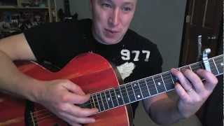 Red- Guitar Lesson- Taylor Swift  (Todd Downing)