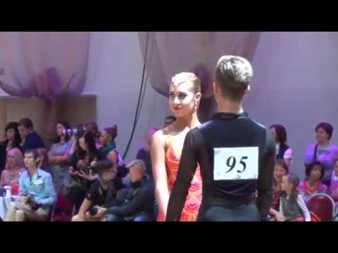 Лозицкий Максим-Белкина Виктория, Ю-2, Samba, Невский Кубок 2015