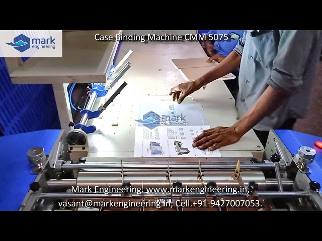 Case Binding Machine - Semi Automatic Case Binding Machine Manufacturer ...