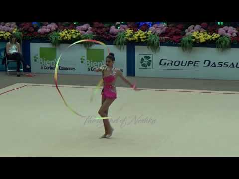 Basma EL YAZAD (MAR) ribbon - 2015 Corbeil senior AA