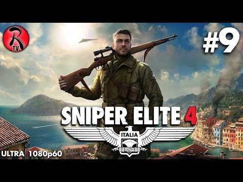 Zagrajmy w Sniper Elite 4 PL #9 - Najciemniej pod latarnią [GAMEPLAY PL][60FPS]