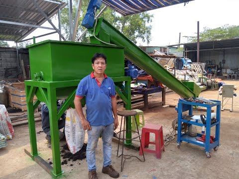 Máy trộn phân bón