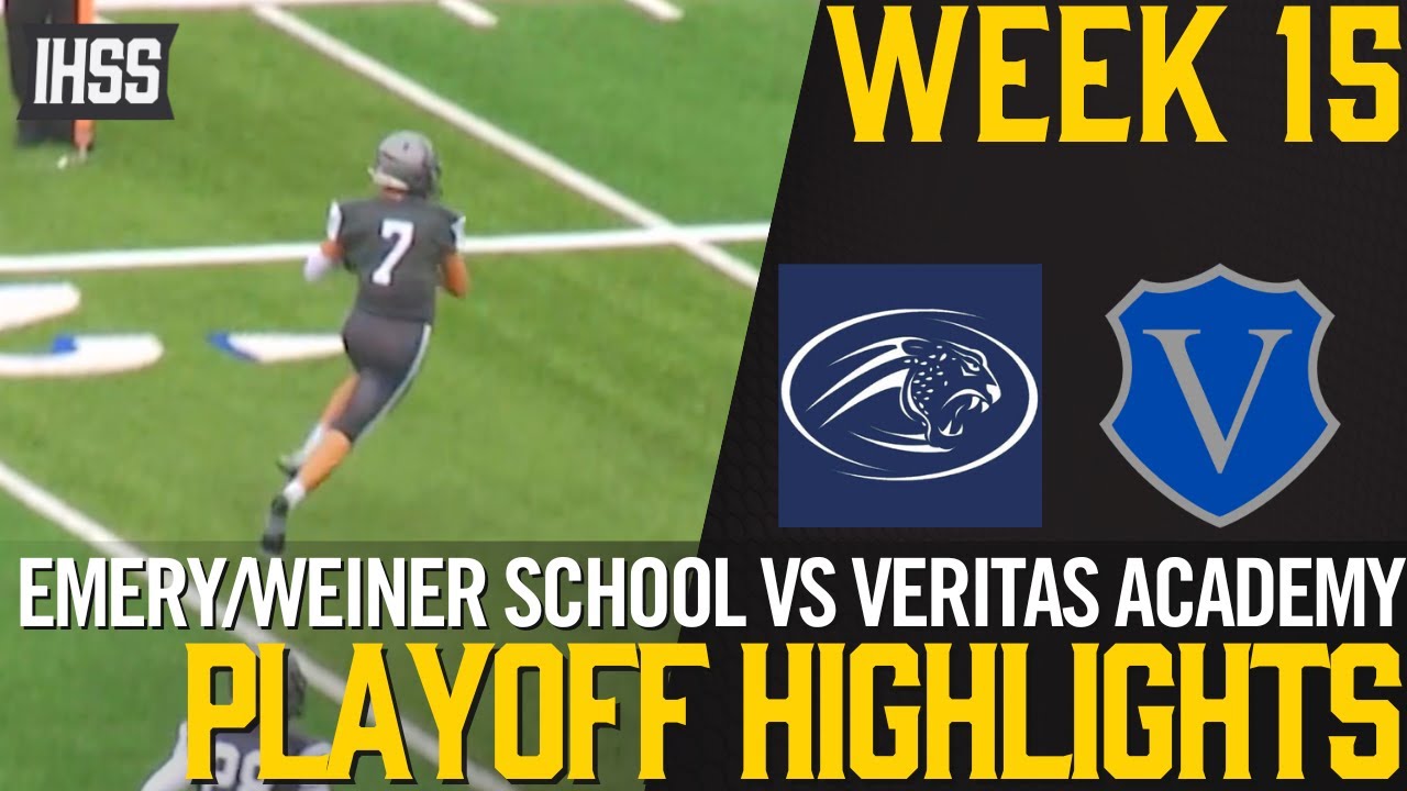 Emery/Weiner School vs Veritas Academy - 2023 Week 15 Football Highlights
