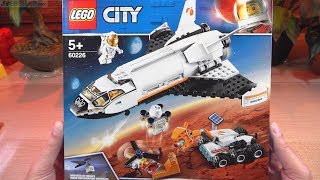 Pure build: LEGO City Mars Research Shuttle 60226 in real time