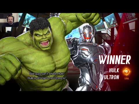 Marvel vs. Capcom Launch MP pt33 - vs. Thanos/Jedah (one TOUGH Fight!)