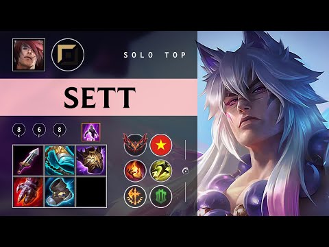 Sett Top vs Akali - VN Grandmaster Patch 26.01