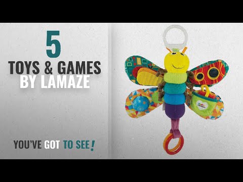 Lamaze Clip On Car Seat and Stroller Toy - Freddie the Firefly - Crinkle Car Seat Toys and Stroller Toys - Sensory Toys for Babies - Travel Toys for Car - Infant Toys Ages 0 Months and Up - Watch Product Video