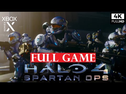 HALO 4 SPARTAN OPS Gameplay Walkthrough FULL GAME [4K 60FPS XBOX SERIES X] - No Commentary