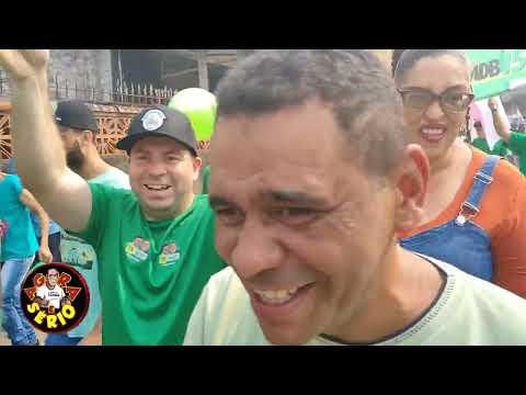 CAMINHADA DO CANDIDATO WILHIANS SOARES DO MDB 15 NO CENTRO DE JUQUITIBA.