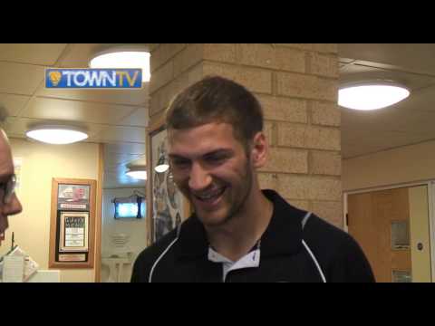 Mickey Demetriou pre York away 14/15 - Town TV