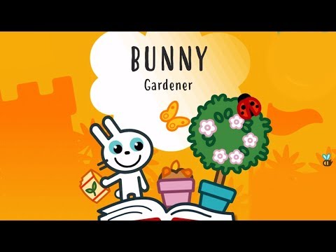 NEW STORY Bunny the gardener | Pango Storytime