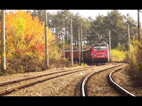Marfar EP Rail cu LEMA 480 038-5 coboară panta de la Boju spre Valea Florilor-06.11.2020