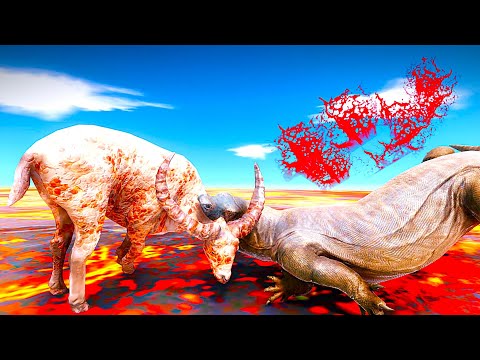 KOMODO DRAGON ARBS - NPC Battles - dinosaurs