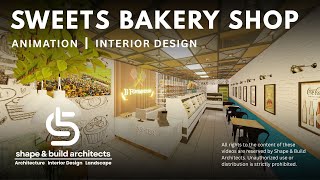 SWEETS & CAFE/BAKERY | Cake Shop | Coffee/Bar Shop Animation | Architecture & Interior Video
