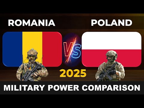 Romania vs Poland Military Power in 2025 | Poland vs Romania Military Power in 2025