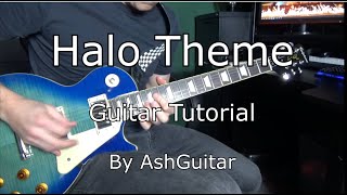 Halo Theme - Guitar Tutorial (With Tabs)