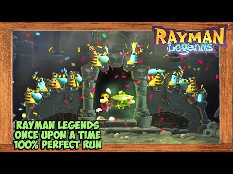 Rayman Legends Once Upon a Time 100% Perfect Run