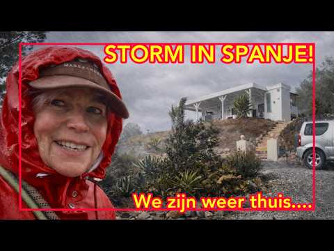 C&M 107 WE'RE BACK HOME!! - Storm in Spain, but also plenty of sunshine - Surprising camper pitches