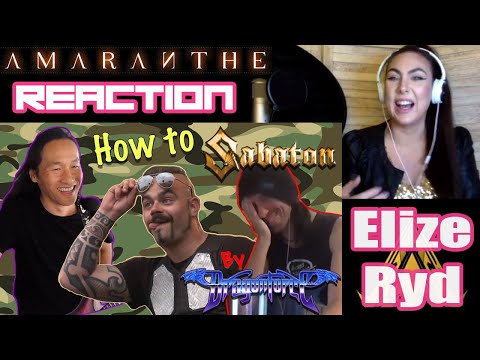 REACTION!! Elize Ryd AMARANTHE Reacts to DRAGONFORCE x SABATON Song with Herman Li & Sam Totman