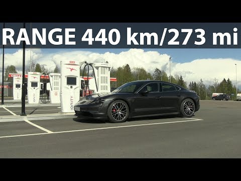 Porsche Taycan 4S 79 kWh Bereiktest