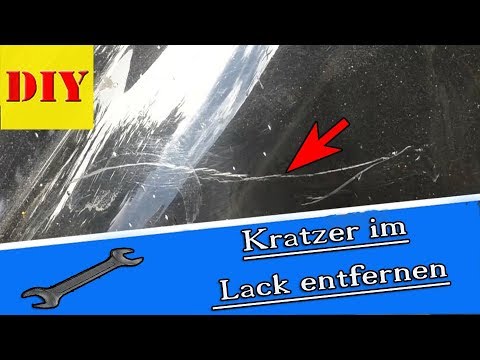 Parkrempler I Schrammen I Kratzer am Auto b.z.w. im Lack entfernen / polieren