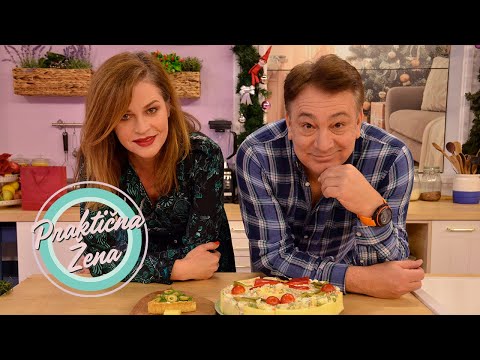 Praktična žena – Vladan i Kristina Savić:1.Novogodišnja ruska salata 2.Tart sa maslinama i mirođijom