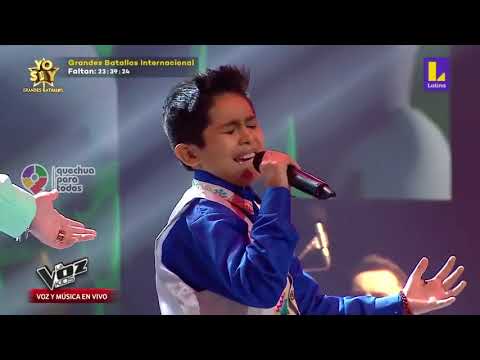 Gianfranco Bustios y Daniela Darcourt   Ojos azules   Adiós pueblo de Ayacucho Versión quechua