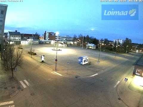 Nilan Bisons fanien juhlintaa Loimaan torilla 9.5.2012