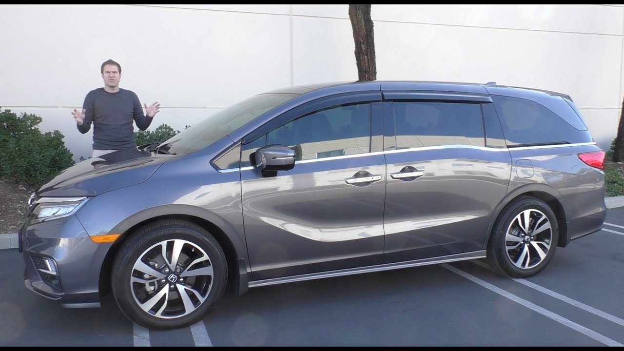 Here's a Tour of a $50,000 Honda Odyssey Minivan