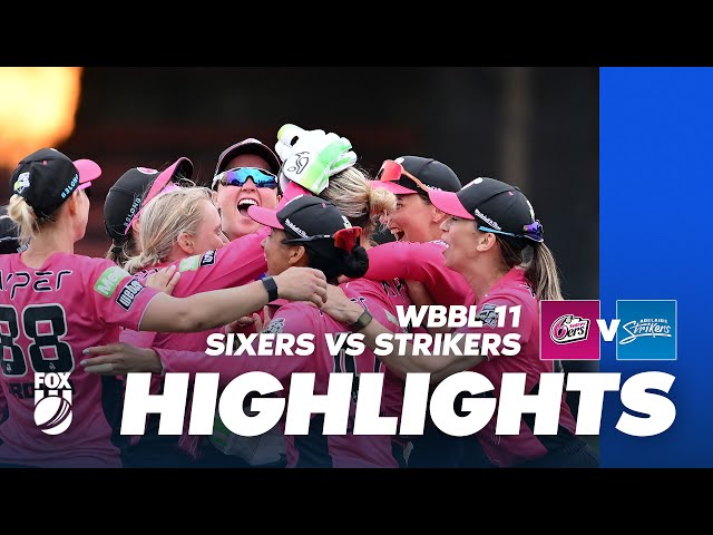 Sydney Sixers v Adelaide Strikers | Full Match Highlights I WBBL 11 | Fox Cricket