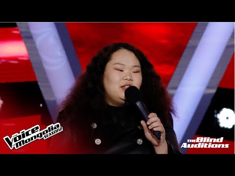 Anu.B - "Like I'm Gonna Lose You" | Blind Audition | The Voice of Mongolia S2