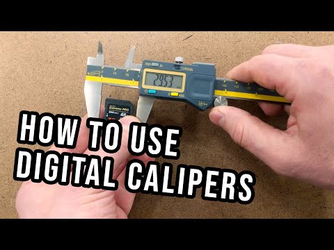 How to Use Digital Calipers to Measure Objects