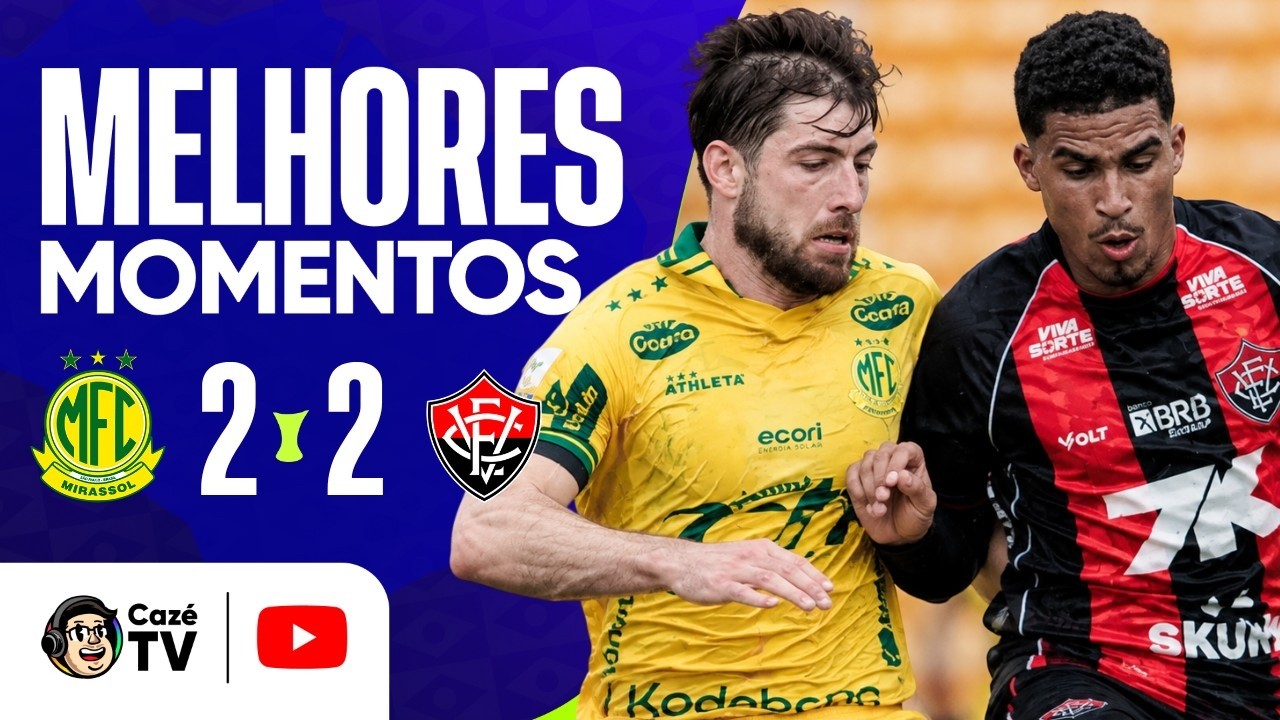 MELHORES MOMENTOS: MIRASSOL 2 X 2 VITÓRIA | BRASILEIRÃO 2026 | 27ª RODADA