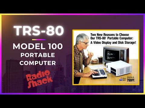 Tandy's First Portable: The TRS-80 Model 100 #SepTandy