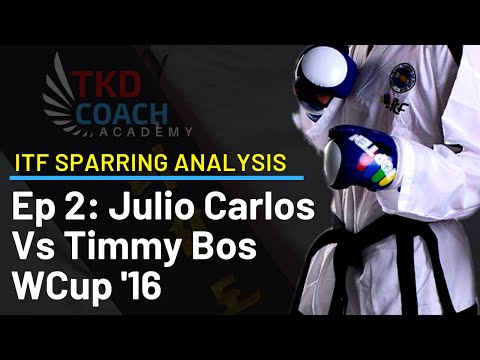 Timing & Rhythm in Taekwon-Do ITF Sparring - Fight Chat Friday Ep 2: Julio Carlos vs Timothy Bos