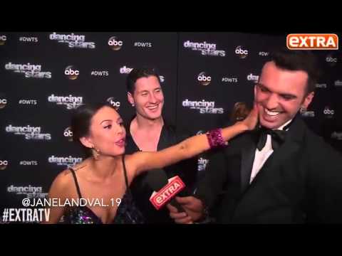 Janel and Val after show interviews with Tony Dovolani Best Bits