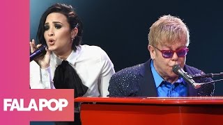 Demi Lovato feat. Elton John - Don&#39;t Go Breaking My Heart  (Tribute to David Bowie)