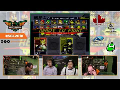 SGL 2018   SSBM 1v1 Grand Finals   FOX MVG Mew2King vs Ryan Ford