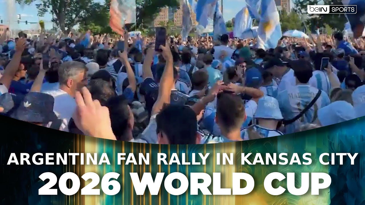 Argentina's fan rally in Kansas City ahead of the match against Algeria | beIN SPORTS USA